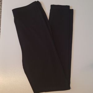 New Peter O. Maher Black Stretch Leggings Small
